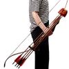 "N/A" 4/6 Spot Arrow Quiver Archery Leather Slide-On Quiver Holder Quiver Detach Lock Bow Quiver Quick Release Arrow Holder Mounting for Recurve Bow Hunting Shooting Practice (L-6 Arrows) view 3