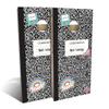 Skip's Garage 90s Notebook All-Weather Cornhole Board Set - Regulation 2x4 (24" x 48") - Includes (2) Boards, (8) Bags & (2) Board Edge Lights view 1