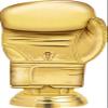 Crown Awards Boxing Glove Trophies - Gold - Boxing Glove Trophy Award - Custom Engraving On White Marble Base - 5 Pack view 2