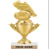 Soccer Trophies - Gold - Soccer Trophy Award - Custom Engraving On White Marble Base - 10 Pack view 1