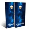 Skip's Garage Aquarius All-Weather Cornhole Board Set - Regulation 2x4 (24" x 48") - Includes (2) Boards and (8) Bags view 1