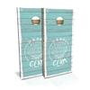Skip's Garage Happy As A Clam All-Weather Cornhole Board Set - Regulation 2x4 (24" x 48") - Includes (2) Boards, (8) Bags, (1) Carry Case & 2 Board Edge Lights view 1