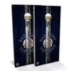 Skip's Garage San Diego Themed Baseball All-Weather Cornhole Board Set - Regulation 2x4 (24" x 48") - Includes (2) Boards and (8) Bags view 1
