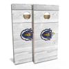 Skip's Garage Massachusetts Flag All-Weather Cornhole Board Set - Regulation 2x4 (24" x 48") - Includes (2) Boards and (8) Bags view 1