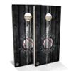 Skip's Garage Chicago Themed Baseball #2 All-Weather Cornhole Set - Regulation 2x4 Boards (24" x 48") - Includes (2) Boards, (8) Bags & (2) Board Hole Lights view 1