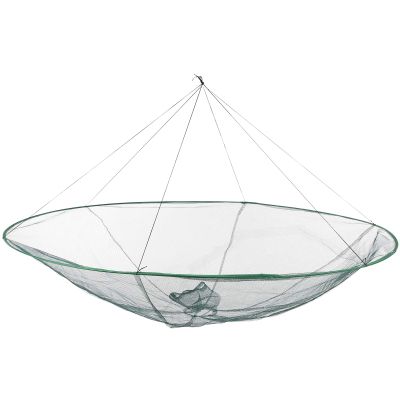 SALUTUYA High Density Meticulous Workmanship Lightweight Foldable Fishing Net Hand Net Strong Nylon Material,for Fishing Lover