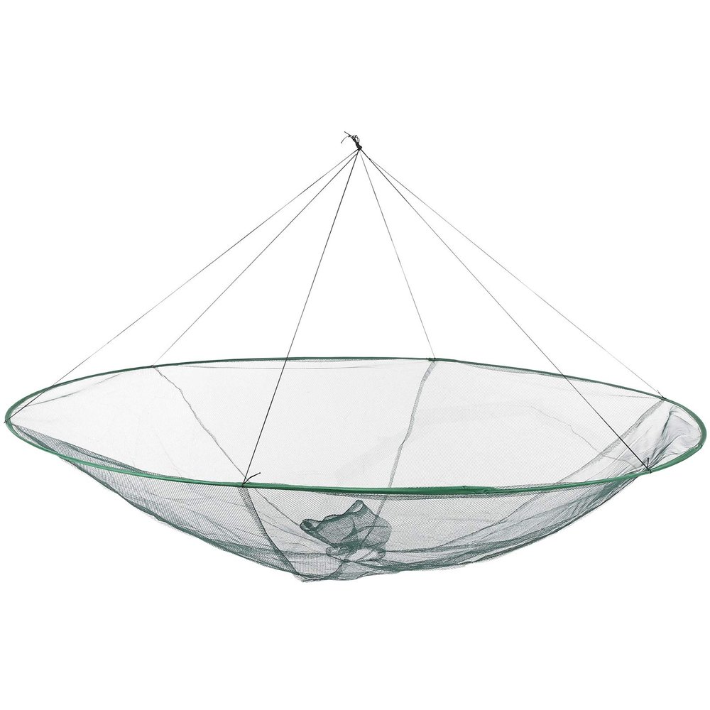 SALUTUYA High Density Meticulous Workmanship Lightweight Foldable Fishing Net Hand Net Strong Nylon Material,for Fishing Lover