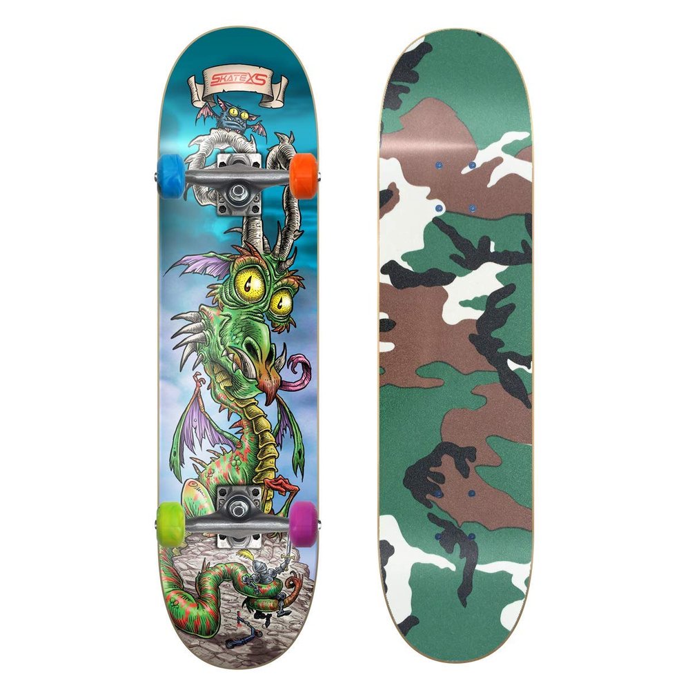 SkateXS Beginner Dragon Street Skateboard