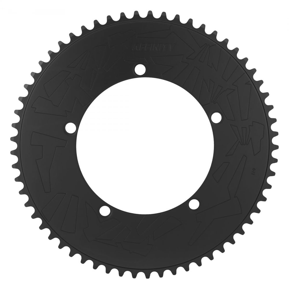 Affinity Pro Chainring 144mm 61T Alloy Hard-Anodized Black