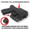Holster for S&W M&P 9/40 (4"-4.25") - OWB Holster for Concealed Carry / Custom fit to Your Gun - Outside the Waistband - Comfort and Concealment - EDC - Pistol Holster - Gun Holster view 4