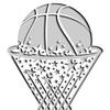 8.25" Tear Drop Basketball - Ball in Net Acrylic Award - Presentation Trophy for Basketball Players, Teams, and Coaches, Includes Free Personalization Prime view 2