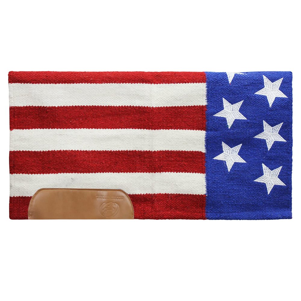 Tahoe Tack 34" x 36" American Pride New Zealand Wool Western Saddle Blanket Pad
