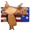 Tahoe Tack 34" x 36" American Pride New Zealand Wool Western Saddle Blanket Pad view 2