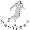8.25" Tear Drop Football Player Acrylic Award - Presentation Trophy for Football Players, Teams, and Coaches, Includes Free Personalization Prime view 2