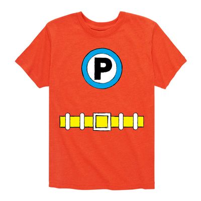 Pete the Cat - New Super Pete Shirt - Toddler and Youth Short Sleeve Graphic T-Shirt - Size 5T Heather Orange