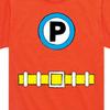 Pete the Cat - New Super Pete Shirt - Toddler and Youth Short Sleeve Graphic T-Shirt - Size 5T Heather Orange view 3