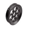 Yoyito Aluminum Fishing Hand Line Reel Pocket/Travel (Black Reel) view 1