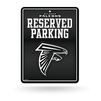 Rico Industries NFL Football Atlanta Falcons 8.5" x 11" - Great for Man Cave, Bed Room, Office, Home Dcor,Black