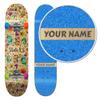 SkateXS Personalized Beginner Flowers Street Skateboard view 1