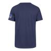 47 NBA Men's Team Color Alternate Wordmark Logo T-Shirt (Golden State Warriors Blue, Small) view 2