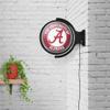 Alabama Crimson Tide: Round Lighted Rotating Wall Sign - College Decor for Home, Game Room, Fan Cave & Garage - USA Made view 4