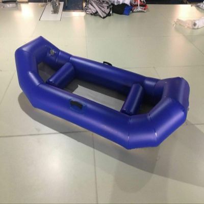Inflatable PVC White Water River Raft Kayak Canoe W/Pump (Size: 8x3ft.)