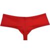 Jaxu Men's Elastic Spandex Thong Boxer Shiny Boxers Briefs Guys Pants Sexy Men Pouch Underwear 3-Pack red,green,blue XL XU275 Brazilain Bikini Underwear view 4