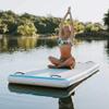Inflatable DWF Swimming Pool Lake Ocean River Water Yoga Mat Raft with Pump NEW view 2