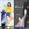 KHUY Skateboard 42 Inches Long Boards Skateboard for Girls Boys, Premium Longboard Skateboard for Cruising Freestyle Downhill Dancing Skate Board Cruiser for Teens Adults Beginners (Color : Style I) view 2