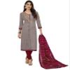 Miraan Women's Cotton Printed Readymade Salwar Suit Small Multicolour view 1