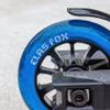 CLAS FOX Pro Scooter Wheels 100mm Transparent Sparkle PU with ABEC-9 Bearings CNC Metal Core (2pcs) (Blue) view 4