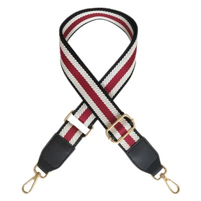 XRFCUS Striped jacquard Wide Purse Strap Adjustable Replacement Crossbody Handbag Strap Belt