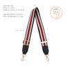XRFCUS Striped jacquard Wide Purse Strap Adjustable Replacement Crossbody Handbag Strap Belt view 2