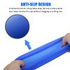 Swim Cap, 2 Pack Durable Silicone Swimming Caps for Kids Girls Boys Youths (Age 2-12), Soft 3D Ergonomic Waterproof Kids Swim Caps, Comfortable Fit for Long Hair and Short Hair view 2