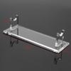 LEILIN Two-Layer Wall Mounted Samurai Sword Stand Display Hook, Acrylic Support for All Swords (Transparent 3 Pieces) view 2
