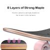 KHUY Skateboard 42 Inches Long Boards Skateboard for Girls Boys, Premium Longboard Skateboard for Cruising Freestyle Downhill Dancing Skate Board Cruiser for Teens Adults Beginners (Color : Style D) view 4