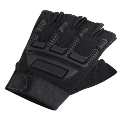 BXT Kids Half Finger Sports Gloves with Grip - Non-Slip Gel Protective Dirt Bike, Cycling, Fishing, Climbing, Gymnastics Glove for Boys Girls