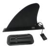 AQUBONA Surfboard Fin, Center Paddle Board Fin, 4 Feet Quick Release Detachable Inflatable Paddleboard Fin, Suitable for Longboard, Surfboard Paddleboard, Black view 4