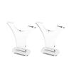 LEILIN Lightsaber Stand-Acrylic Lightsaber Display Stand,Table Saber Rackplace Magic Wand, Laser Sword,Saber Sword (2 Pairs) view 2