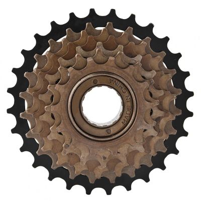 7 Speed Freewheel,High Efficiency 7 Gear Cassette Sprocket,Durable Cycling Spare Parts for Mountain Bikers,Road Cyclists and Commuters