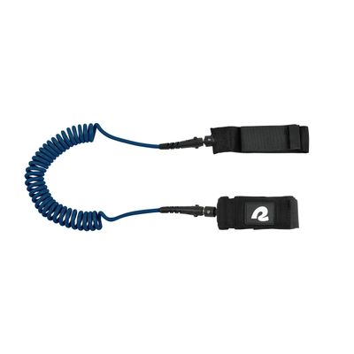 Retrospec Weekender SUP Paddle Board Safety Leash - 10ft Coiled Design for Stand Up Paddleboards - Premium Surfboard Accessories with Secure Attachment & Minimal Drag