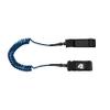 Retrospec Weekender SUP Paddle Board Safety Leash - 10ft Coiled Design for Stand Up Paddleboards - Premium Surfboard Accessories with Secure Attachment & Minimal Drag view 1