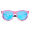 Hycredi Flexible Polarized Sunglasses with Strap for Baby Age 0-2 Years (Pink Green/Mirrored Blue) view 2