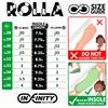 Crazy Skates Rolla Roller Skates for Boys and Girls - Sneaker-Style Kids Quad Skates Teal (Size: Kids j11) view 3