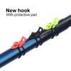 FISHNU All-in-One Fishing Hooks Keeper Kit - Secure Lures & Hooks on Rods - 20pcs Set with Elastic Rings - Ideal for Anglers (Black) view 2