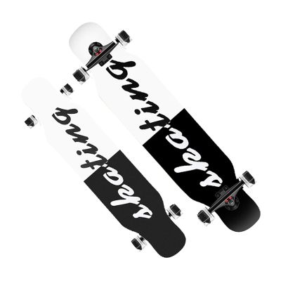 Long Boards Skateboard for Girls Boys, Skateboard 42 Inch Premium Longboard Skateboard for Cruising Freestyle Downhill Dancing Skate Boards Cruiser for Teens Adults Beginners ( Color : C with LED )