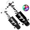 Long Boards Skateboard for Girls Boys, Skateboard 42 Inch Premium Longboard Skateboard for Cruising Freestyle Downhill Dancing Skate Boards Cruiser for Teens Adults Beginners ( Color : C with LED ) view 2