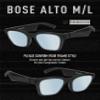 ToughAsNails Replacement Lenses for Bose Alto M/L BMD0006 Sunglasses - HyperVision Plus Black - Polarized view 3