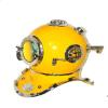 Piru Small Nautical Maritime Deep Sea Anchor Engineering Yellow Diving Divers Helmet view 2