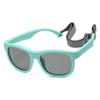 Hycredi Flexible Polarized Sunglasses with Strap for Baby Age 0-2 Years (Blue/Grey) view 2